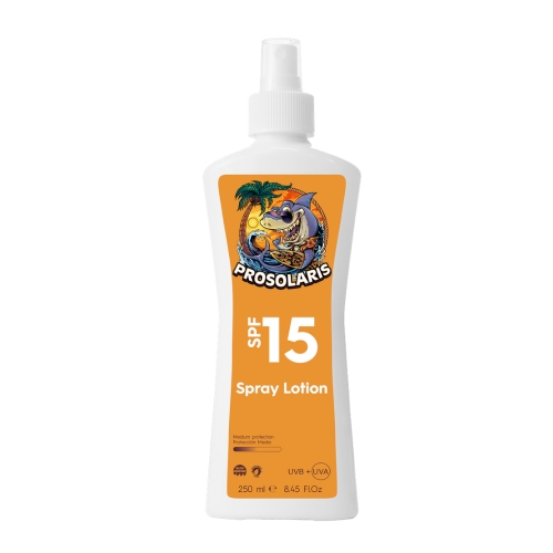 Prosolaris SPF15 Spray Gel - Professional range sunscreen