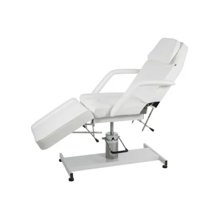 Hydraulic Beauty Treatment Table Ment White Weelko 3 Sections - Stretchers and armchairs - Weelko