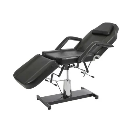 Weelko Black Aesthetic Hydraulic Massage Table with Three Adjustable Sections - Stretchers and armchairs - Weelko