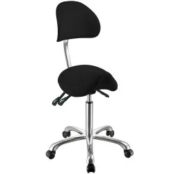 Tabouret Ergonomique Attrazione Black Weelko pour Esthétique - Weelko - Selles