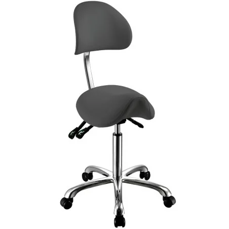 Weelko Attrazione Hocker Grau - Ergonomischer Sattelstuhl - Weelko - Stühle