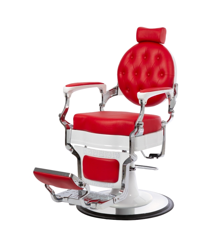 Vintage White barber chair Barber chairs