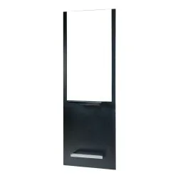 Weelko Classic Black Wood Vanity Mirror 68x23x197.5 - Hairdressers - Weelko