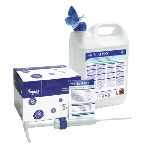 Sanit BIO Special sanitizer for solariums NEW - 20 sachets of 0.05L