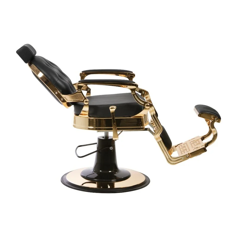 Vintage Gold Barber Chair by I-medStetic Premium: Comfort and Style - Barber chairs - I-medStetic Premium