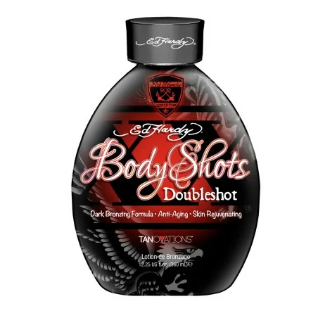 Body Shots Doubleshot - Tanovations Ed Hardy - Acelerador de bronceado con tingle - Tanovations - Tanovations