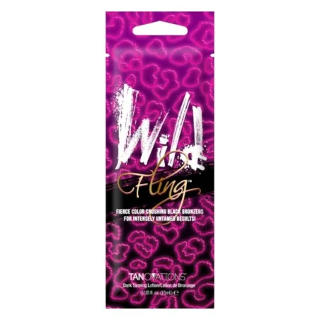 Wild Fling Packet Tanovations acelerador de bronzeado para solarium - Saquetas de dose única - Tanovations