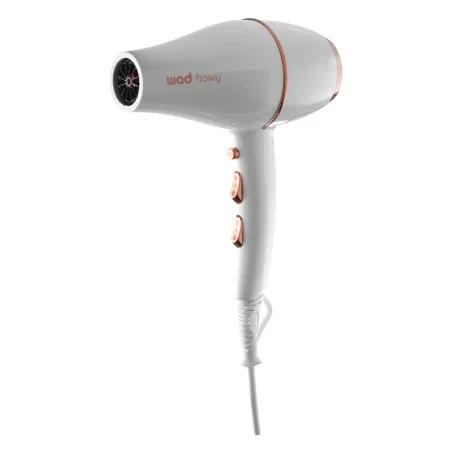 Flowy White Professional Ionic Hair Dryer by Weelko: Compact, Powerful, and Lightweight. - dryers - Weelko