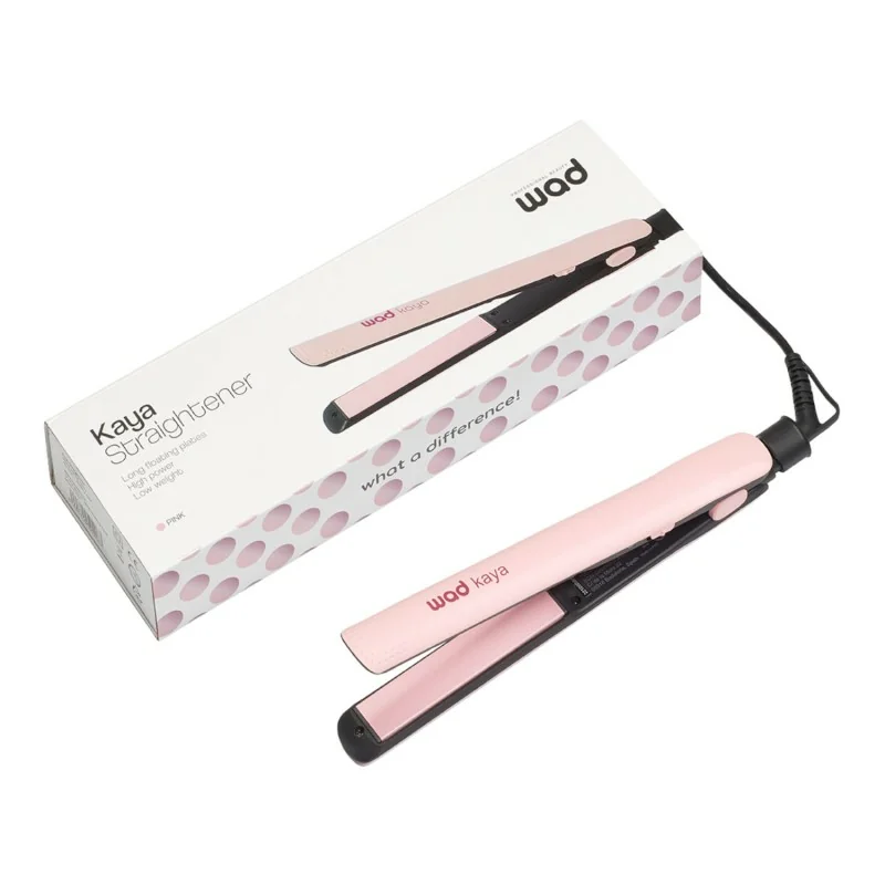 Kaya Pink Hair Straightener by Weelko - Compact, Lightweight, Ergonomic - Hair iron - Weelko