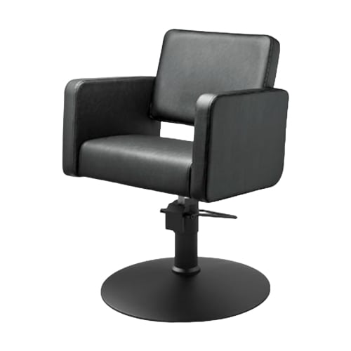 Class haircut chair with round base Weelko.