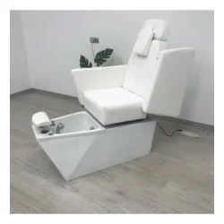 NeoBeauty Fauteuil de Pédicure LED SPA Luxe Blanc - NeoBeauty - Chaises de pédicure et baignoires