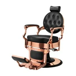 Buzz Rose Black Barber Chair by Weelko: Elegance and Comfort. - Barber chairs - Weelko