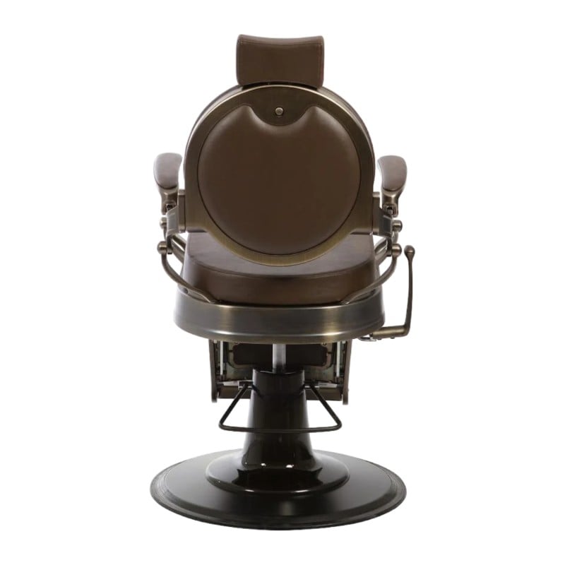 Weelko Vintage Bronze Barber Chair: Ultimate Comfort and Style  - Barber chairs - Weelko