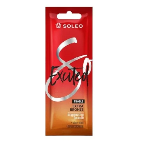 Excited 15ML Soleo - Bronceador extra fuerte con hormigueo - Sobres Monodosis - Soleo