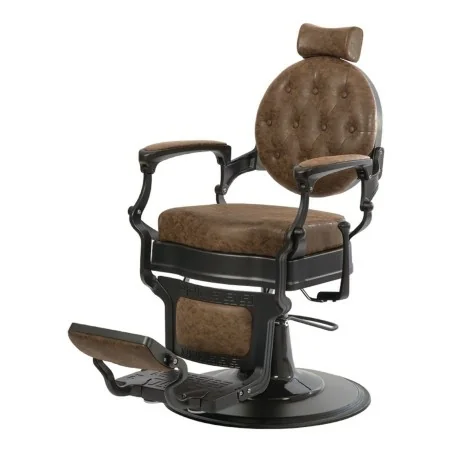 Buzz Black Barber Chair by Weelko: Tradition and Comfort - Barber chairs - Weelko