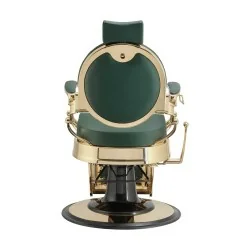 Buzz Gold Green Barber Chair by Weelko - Elegance and Comfort - Barber chairs - Weelko