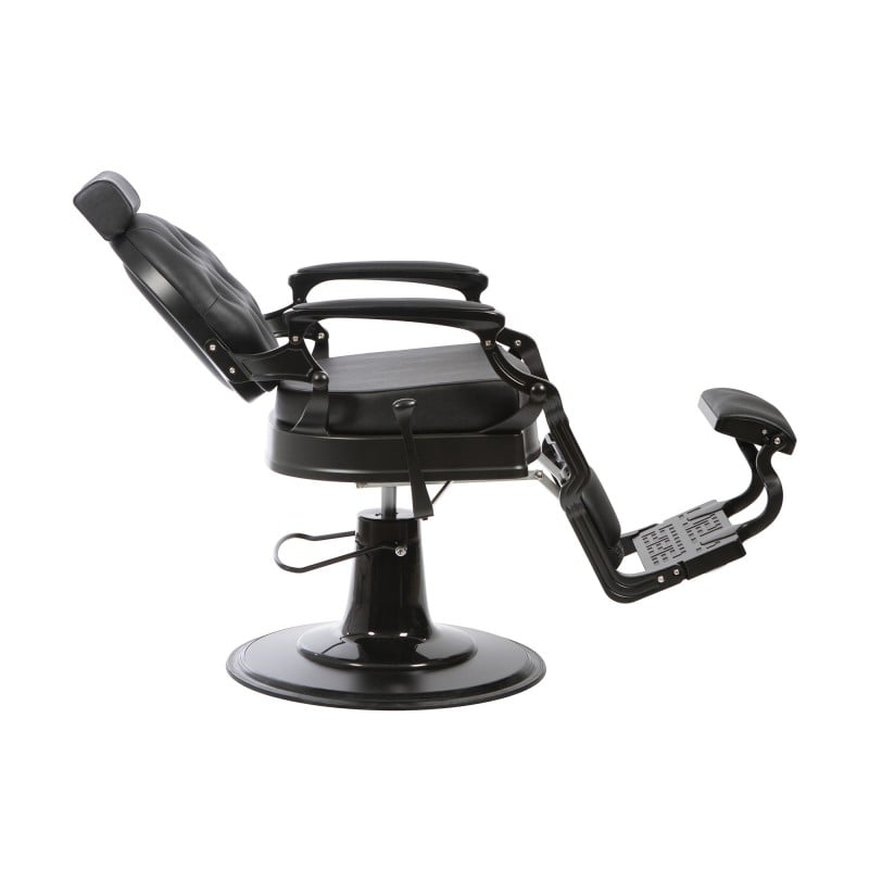 Buzz Black Barber Chair by Weelko: Elegance and Comfort  - Barber chairs - Weelko