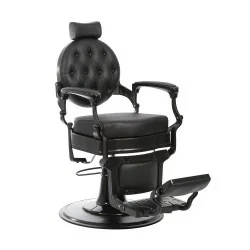 Buzz Black Barber Chair by Weelko: Elegance and Comfort - Barber chairs - Weelko