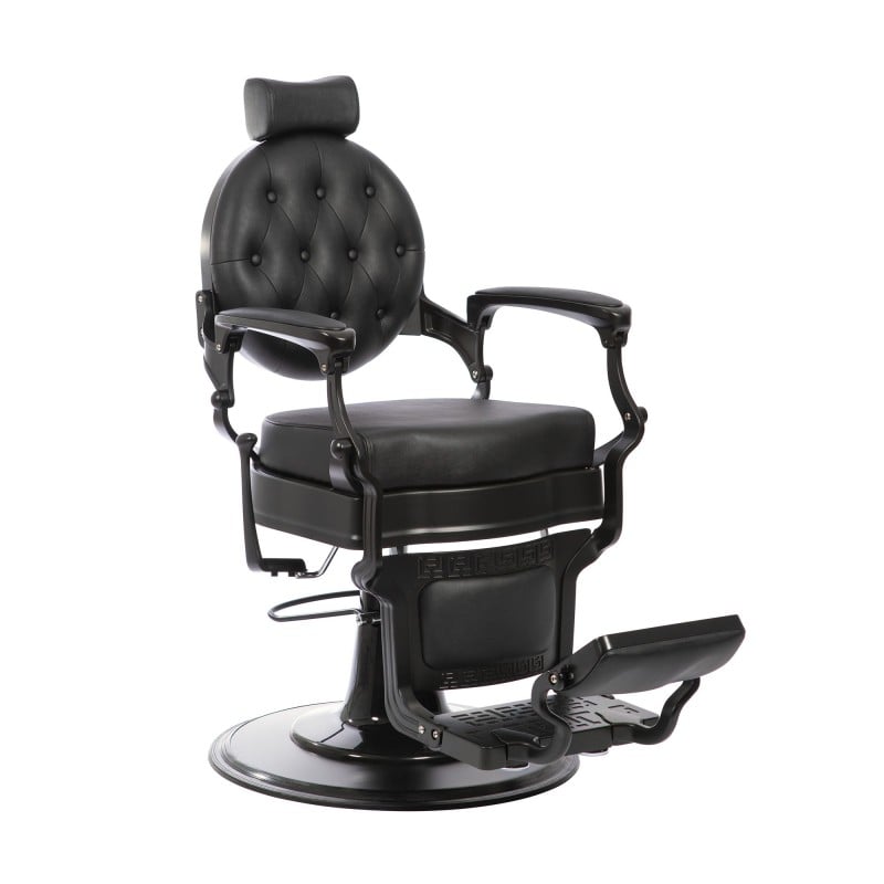 Buzz Black Barber Chair by Weelko: Elegance and Comfort  - Barber chairs - Weelko