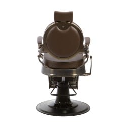 Buzz Bronze Brown Barber Chair by Weelko - Elegance and Tradition  - Barber chairs - Weelko