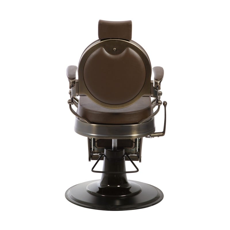 Cadeira de Barbeiro Vintage Bronze Brown Buzz Weelko  - Cadeiras de barbeiro  - Weelko