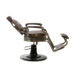 Cadeira de Barbeiro Vintage Bronze Brown Buzz Weelko - Cadeiras de barbeiro - Weelko