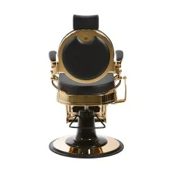 Cadeira de Barbeiro Buzz Gold Black Weelko - Cadeiras de barbeiro - Weelko