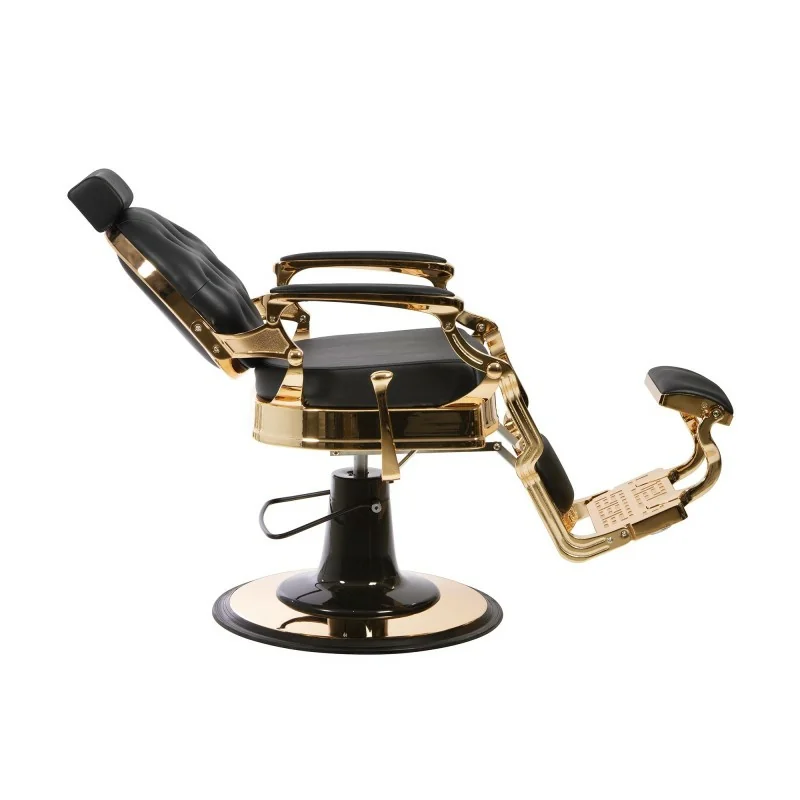 Buzz Gold Black Weelko Barber Chair - Barber chairs - Weelko