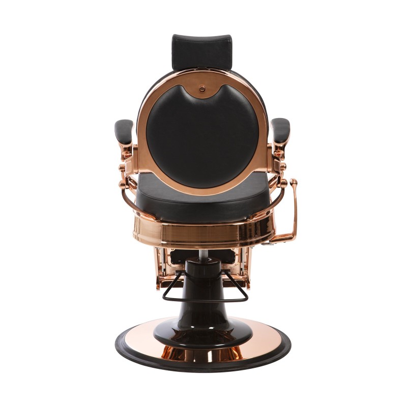 Buzz Rose Black Barber Chair by Weelko: Elegance and Comfort.  - Barber chairs - Weelko