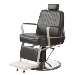 Moscu Black Barber Chair  - Barber chairs - i-Medstetic