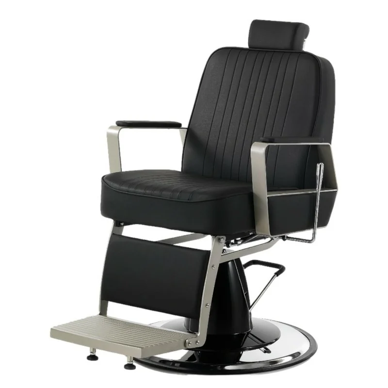 Moscu Black Barber Chair - Barber chairs - i-Medstetic