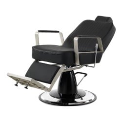 Moscu Black Barber Chair  - Barber chairs - i-Medstetic