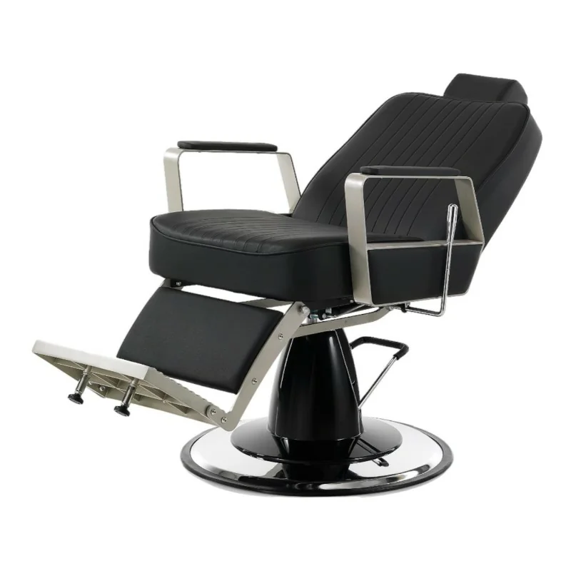 Moscu Black Barber Chair - Barber chairs - i-Medstetic