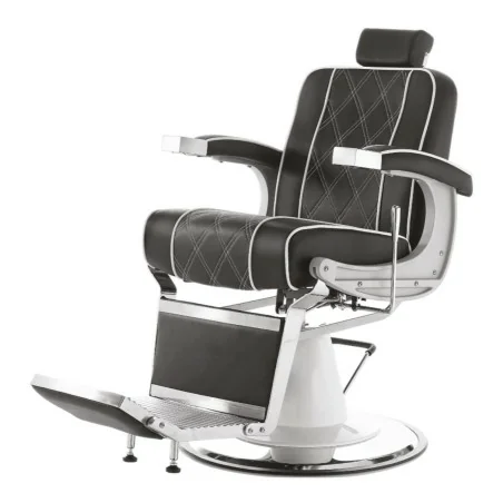 Sillón de Barbero Dublín Negro - Elegancia y Confort - Sillones barbero - i-Medstetic