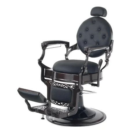 Prestige Black Barber Chair  - Barber chairs - i-Medstetic