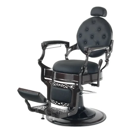 Prestige Black Barber Chair - Barber chairs - i-Medstetic