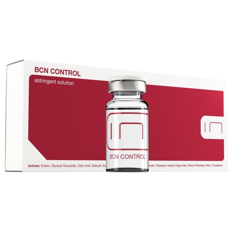 BCN Control Coquetel Adstringente 5x5ml Ampolas - Institute BCN - Princípios ativos mesoterapia microneedling  - BCN Cocktail...