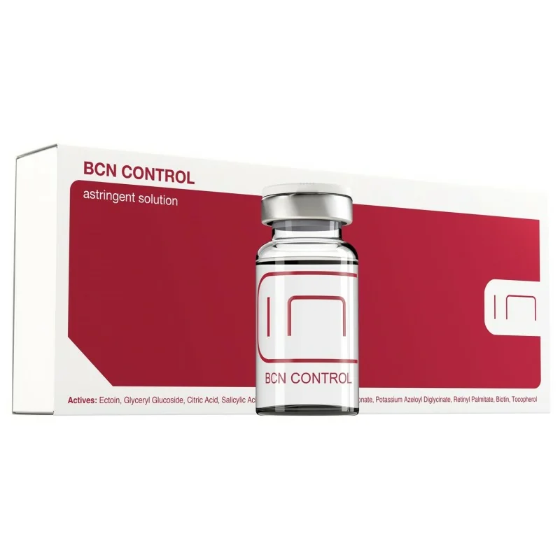 BCN Control Astringent Cocktail 5x5ml Vials - Institute BCN - Active ingredients mesotherapy microneedling - BCN Cocktails -...