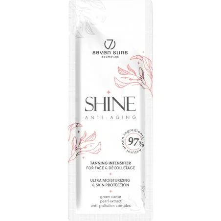 7suns Cosmetics Shine Face 5ml Accélérateur de Bronzage - 7suns Cosmetics - Sachets à dose unique