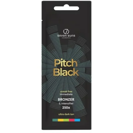 7suns Coloured PITCH BLACK 250x 15ml - Single-dose sachets - 7suns Cosmetics