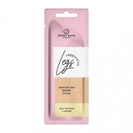 7suns Cappucino Legs 15ml.  - Single-dose sachets - 7suns Cosmetics