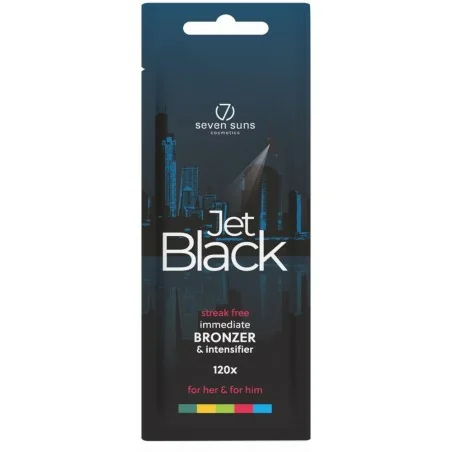 7suns Coloured JET BLACK 120x 15ml - 7suns Cosmetics - Einzeldosis-Beutel