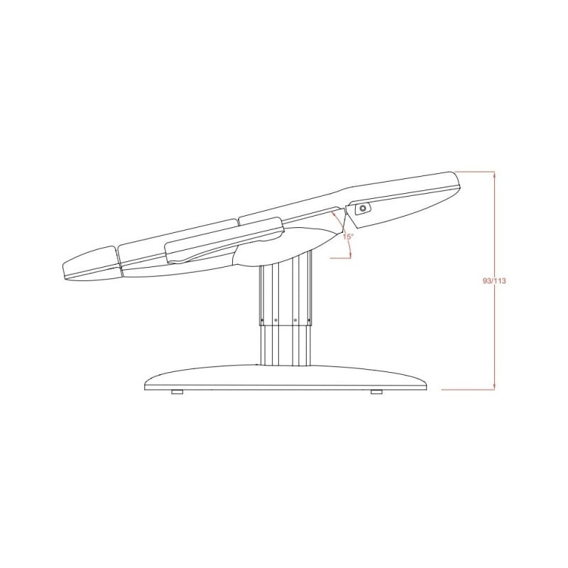 Weelko CITY Electric Treatment Table: High-End Minimalist Comfort  -  Electric Treatment Beds - Weelko