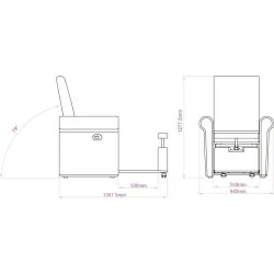 Cadeira de Pedicure SPA Multifuncional Lumina Weelko - Macas de SPA - Weelko