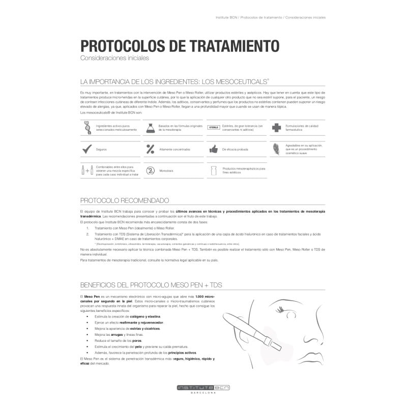 Fosfatidilcolina 5% 10x5ml Ampolas - Institute BCN - Princípios ativos mesoterapia microneedling  - Mesoterapia  - Institute BCN