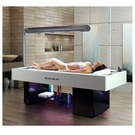 Table de massage à vapeur AQUA avec chromothérapie et musicothérapie - - Tables et fauteuils de pédicurie