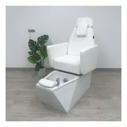 Fauteuil de Pédicure LED Blanc NeoBeauty Spa de Luxe - NeoBeauty - Chaises de pédicure et baignoires