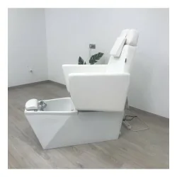 Fauteuil de Pédicure LED Blanc NeoBeauty Spa de Luxe - NeoBeauty - Chaises de pédicure et baignoires