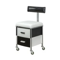 Plus pedicure stool with backrest - Stools -