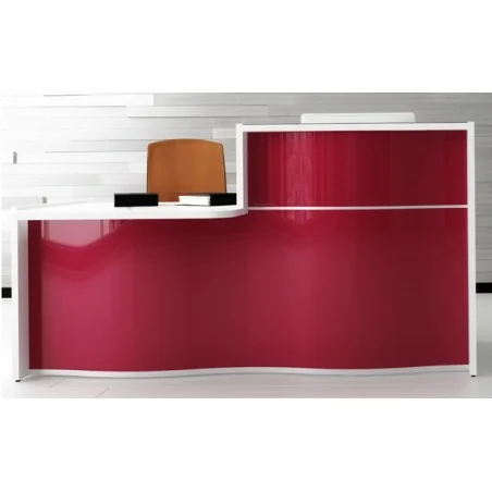 Mesa de Recepção Modular ONDAS Design Luxuosa e Elegante - Mobiliário design -